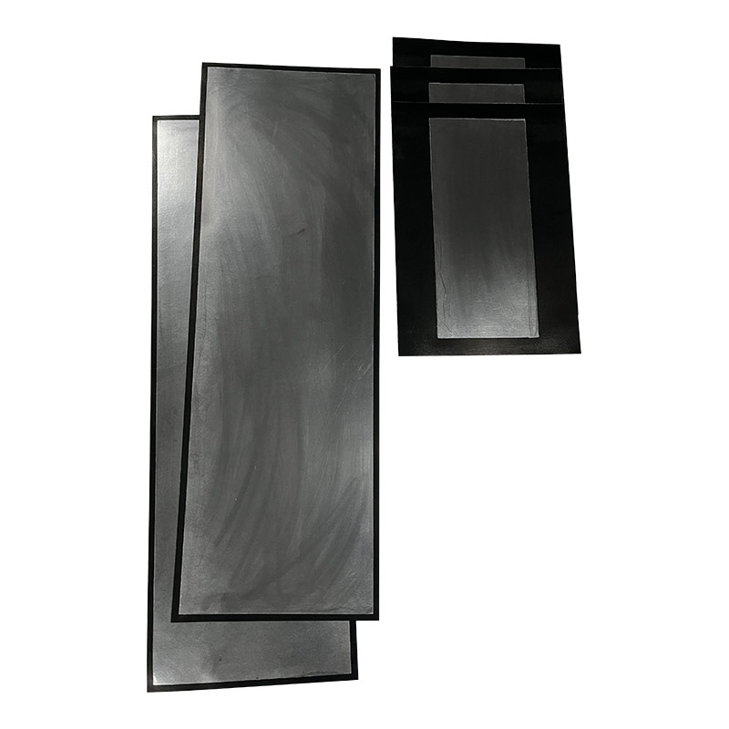 Carbon fibra firmati compositi flexibiles Graphite bipolar laminam iuncta marginibus